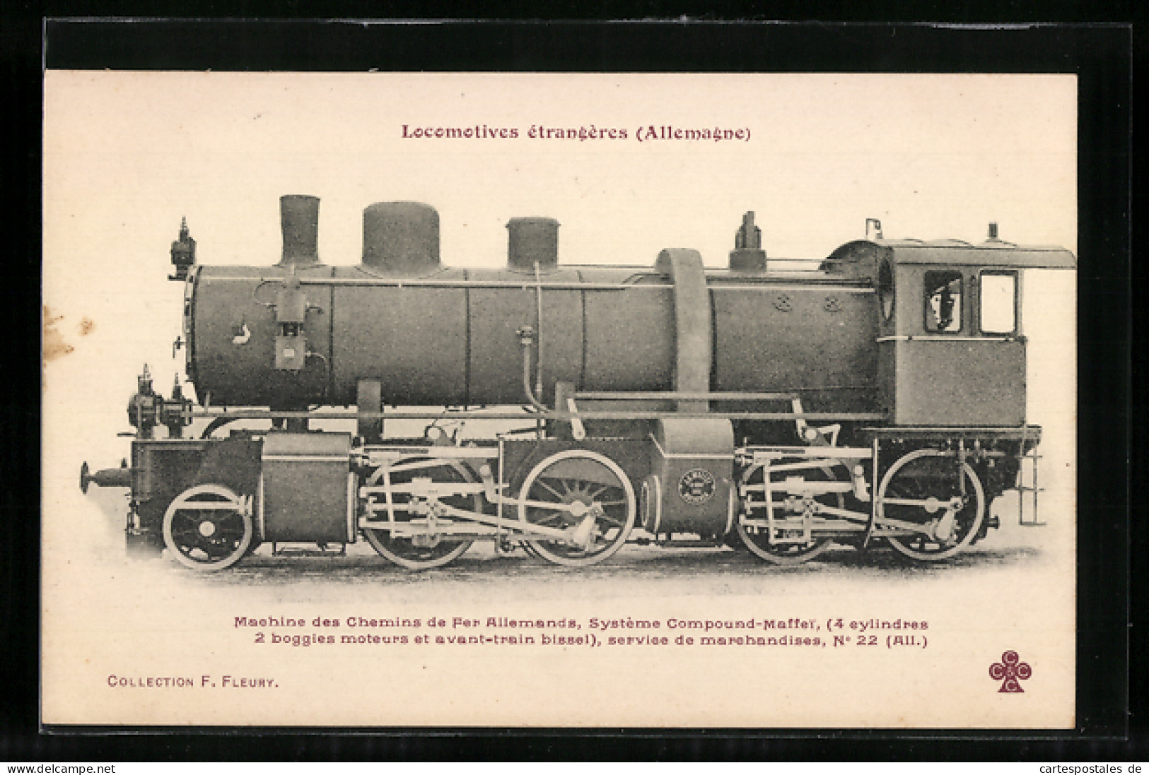 AK Deutsche Eisenbahn, Systeme Compound-Maffei  - Eisenbahnen