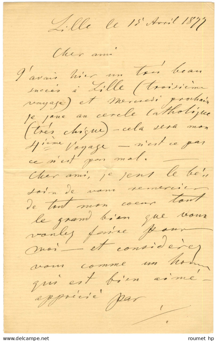 REMÉNYI Ede (1828-1898), Violoniste Et Compositeur Hongrois. - Other & Unclassified