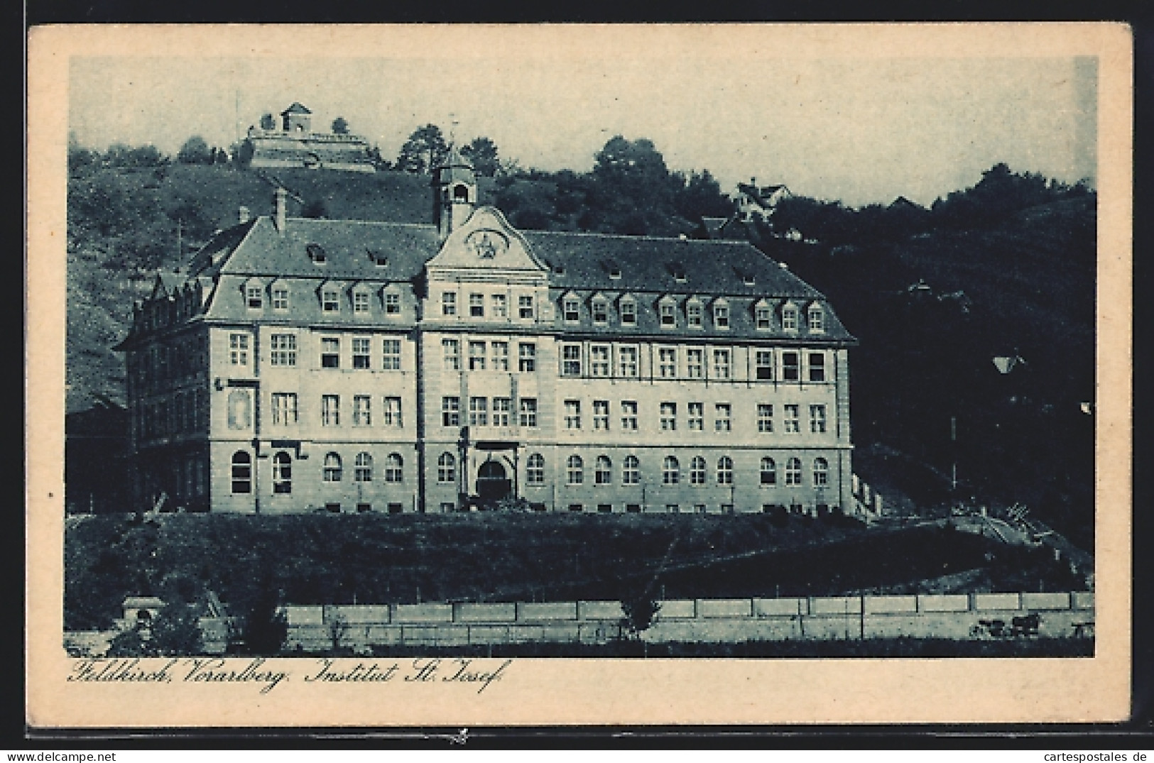 AK Feldkirch, Blick Zum Institut St. Josef  - Autres & Non Classés