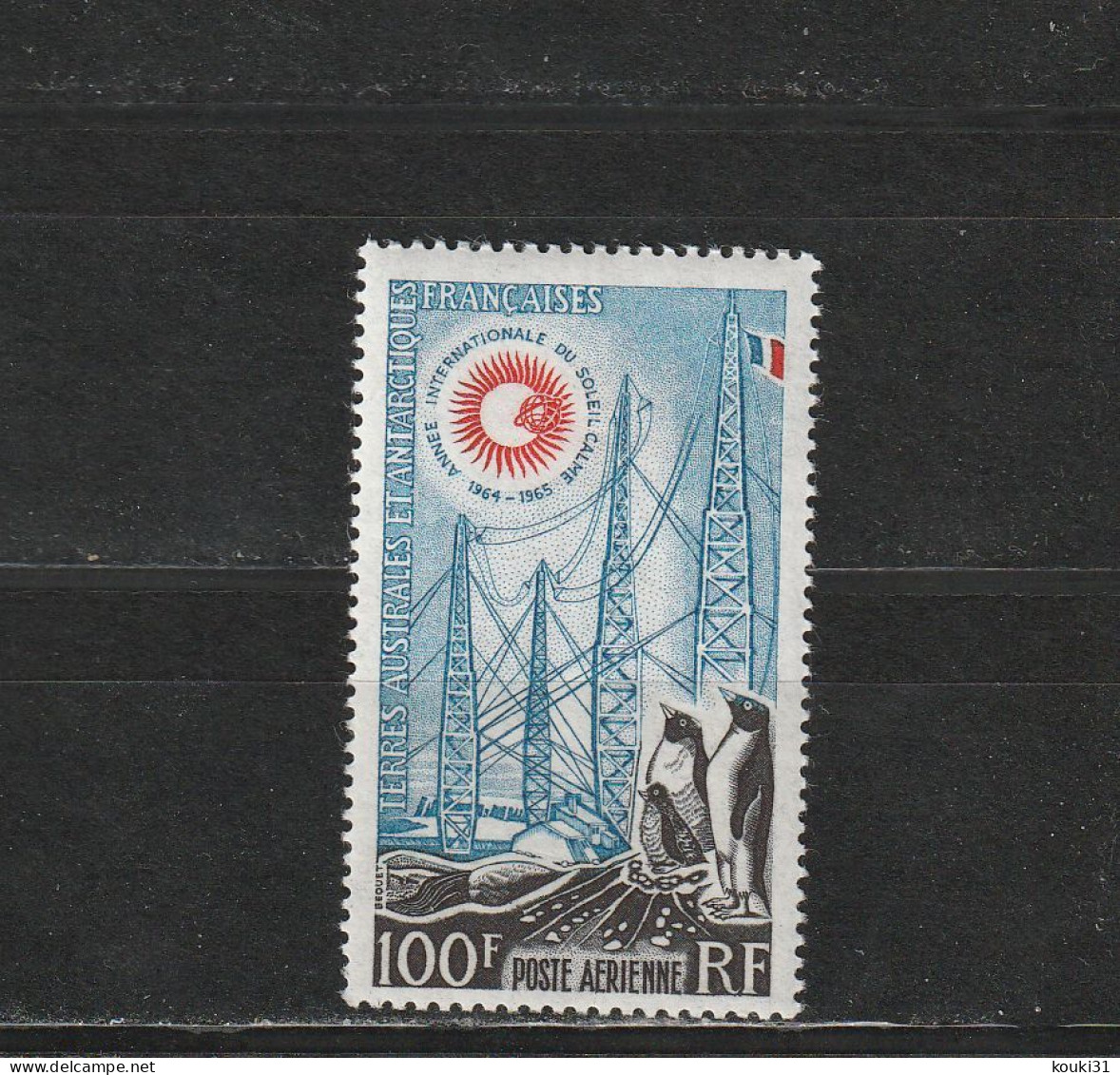 TAAF YT PA 7 * : Année Du Soleil Calme - 1963 - Airmail