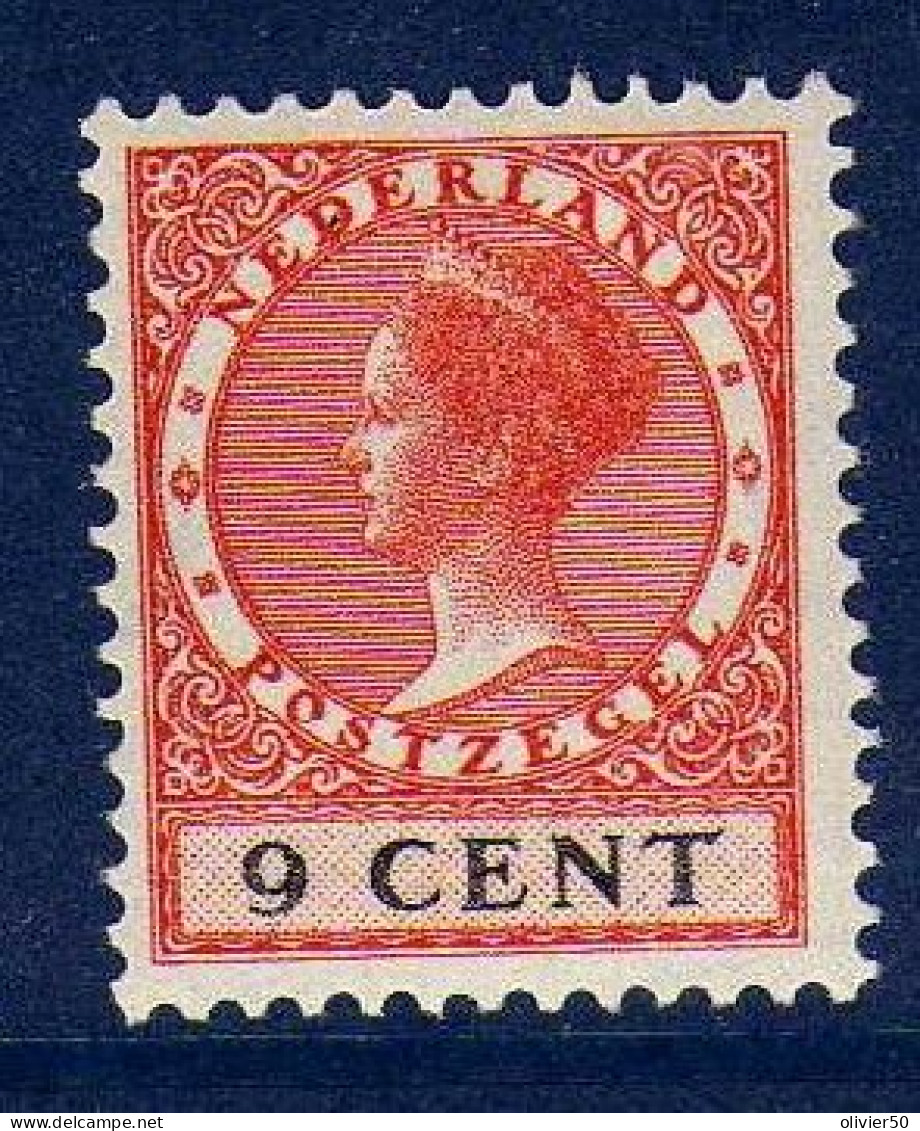 Pays-Bas - 1924 -  9 C. Reine Wilhelmine  Neufs* - MLH - Unused Stamps