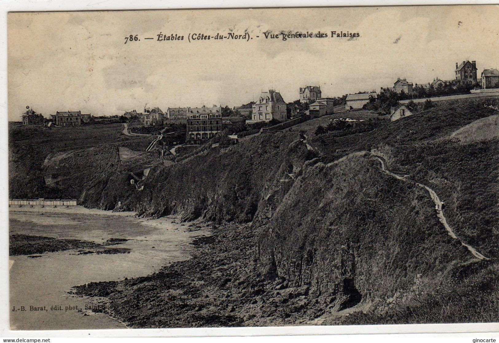 Etables Sur Mer Vue Generale Des Falaises - Etables-sur-Mer