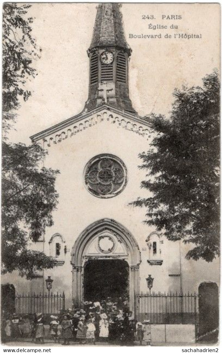 75. PARIS. Eglise Du Boulevard De L'Hôpital. 243 - Chiese