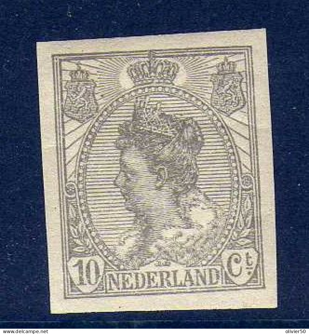 Pays-Bas - 1923 -  10  C. Reine Wilhelmine  Neufs* - MLH - ND - Unused Stamps