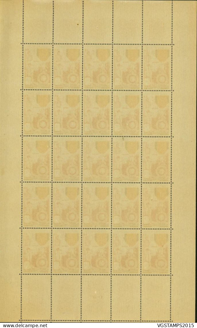 Nouvelle-Calédonie 1952 - Timbres Neufs. Yvert Nr.: 279. Feuille De 25 Avec Coin Daté..... (EB) AR-02348 - Neufs