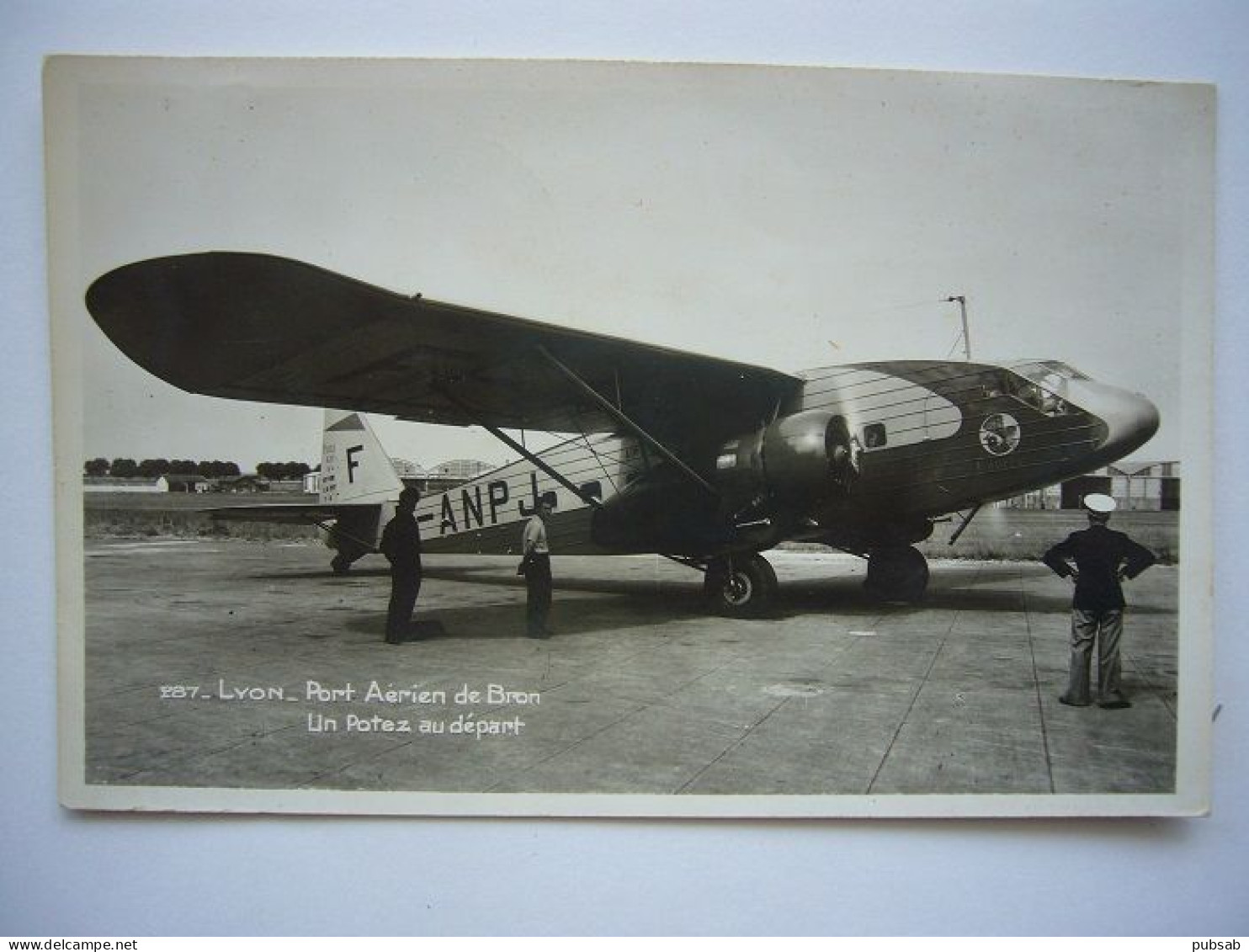 Avion / Airplane / AIR FRANCE / Potez 650 / Seen At Lyon Bron Airport / Aéroport / Flughafen - 1939-1945: 2de Wereldoorlog