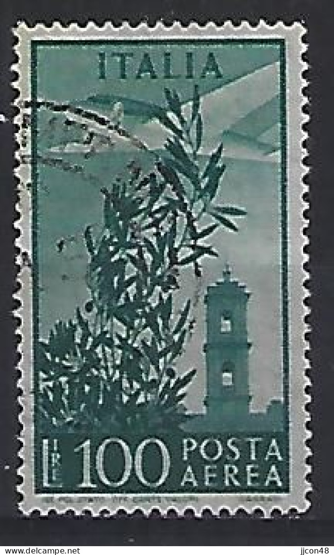 Italy 1955  Flugpostmarke (o) Mi.943 - 1946-60: Usados
