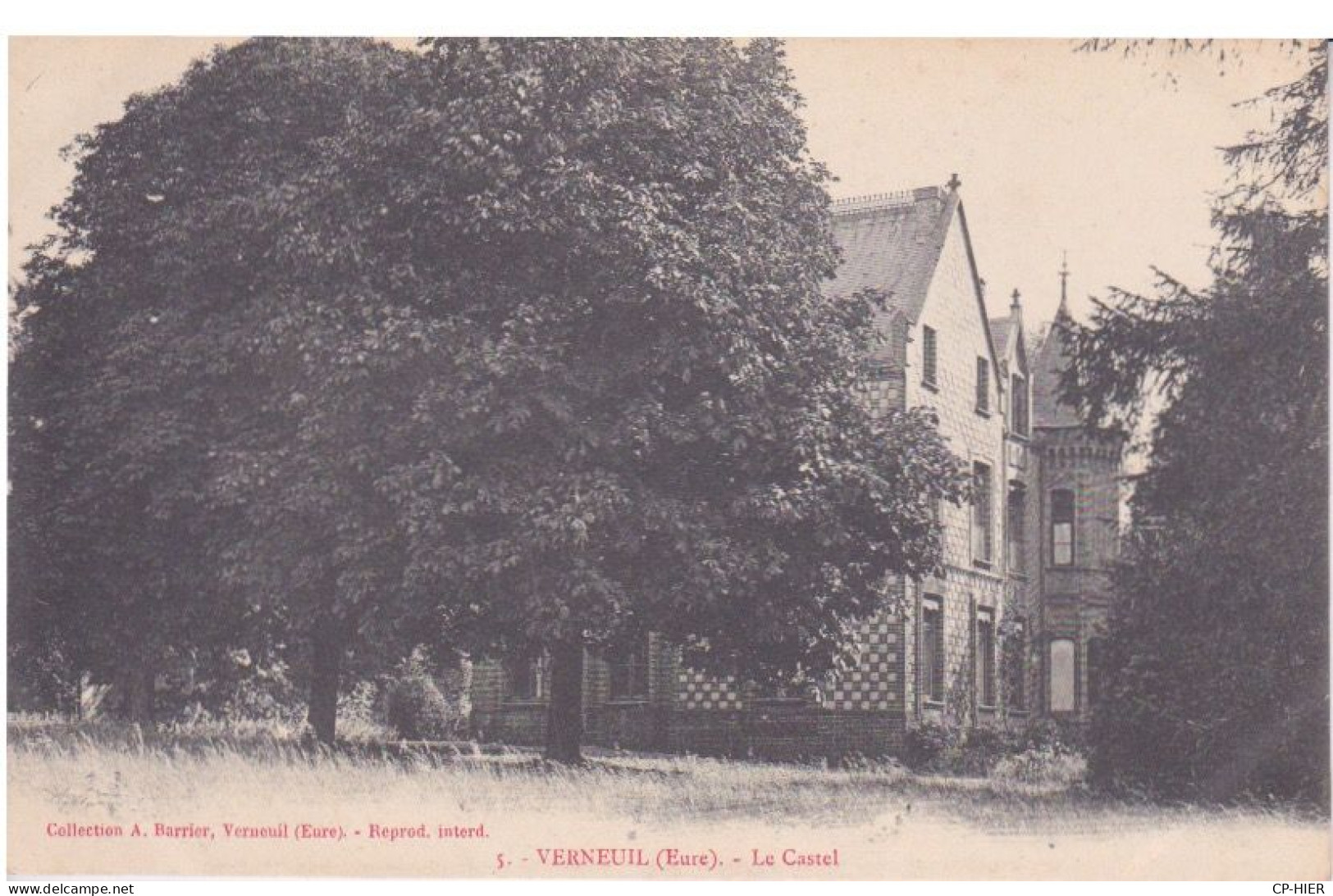 27 - EURE - VERNEUIL SUR AVRE - LE CASTEL - CHATEAU - Verneuil-sur-Avre