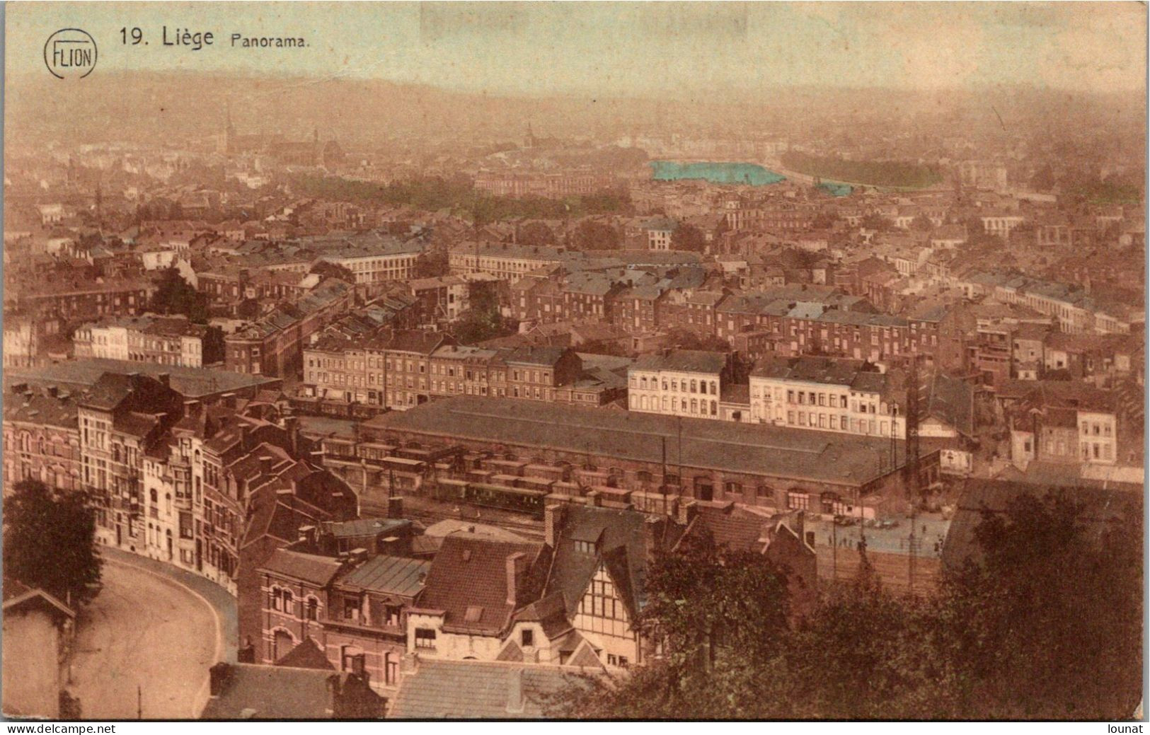 LIEGE - Panorama - Lüttich