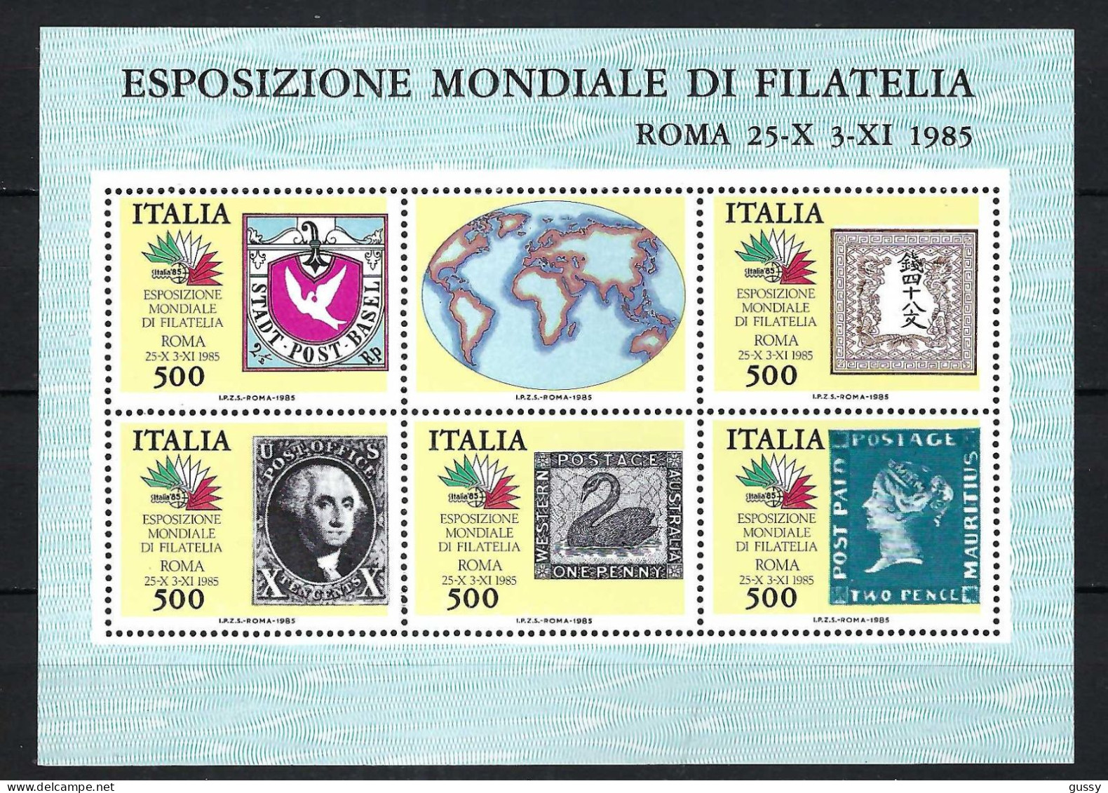 ITALIE Ca. 1985: B&F Neuf** "ROMA '85" - Blocks & Sheetlets