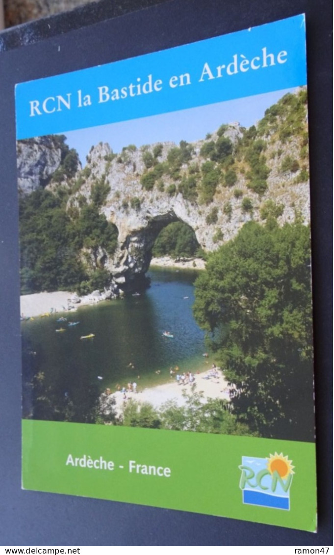 Ardèche - Reclame RCN La Bastide En Ardèche, Camping - Uitgave Recreatiecentra Nederland - Publicité