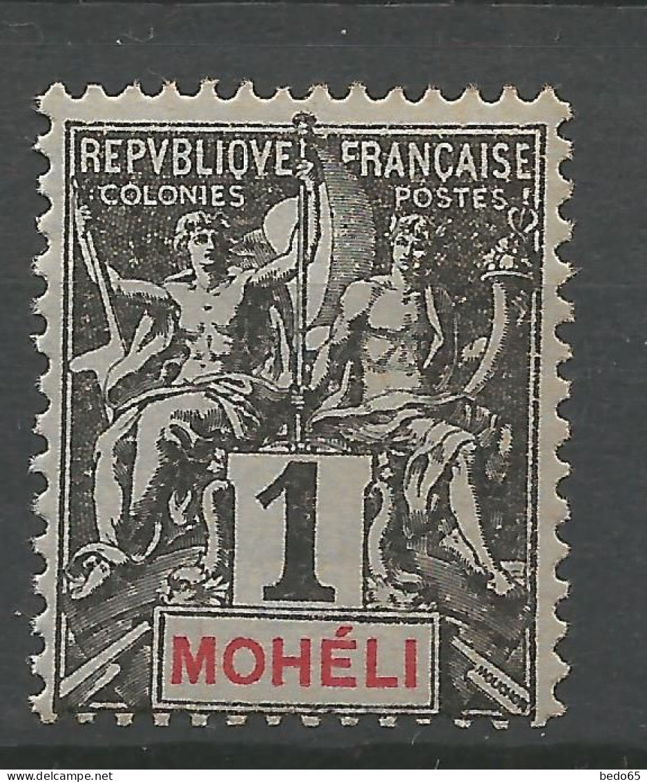 MOHELI N° 1 NEUF** LUXE SANS CHARNIERE / Hingeless / MNH - Nuevos