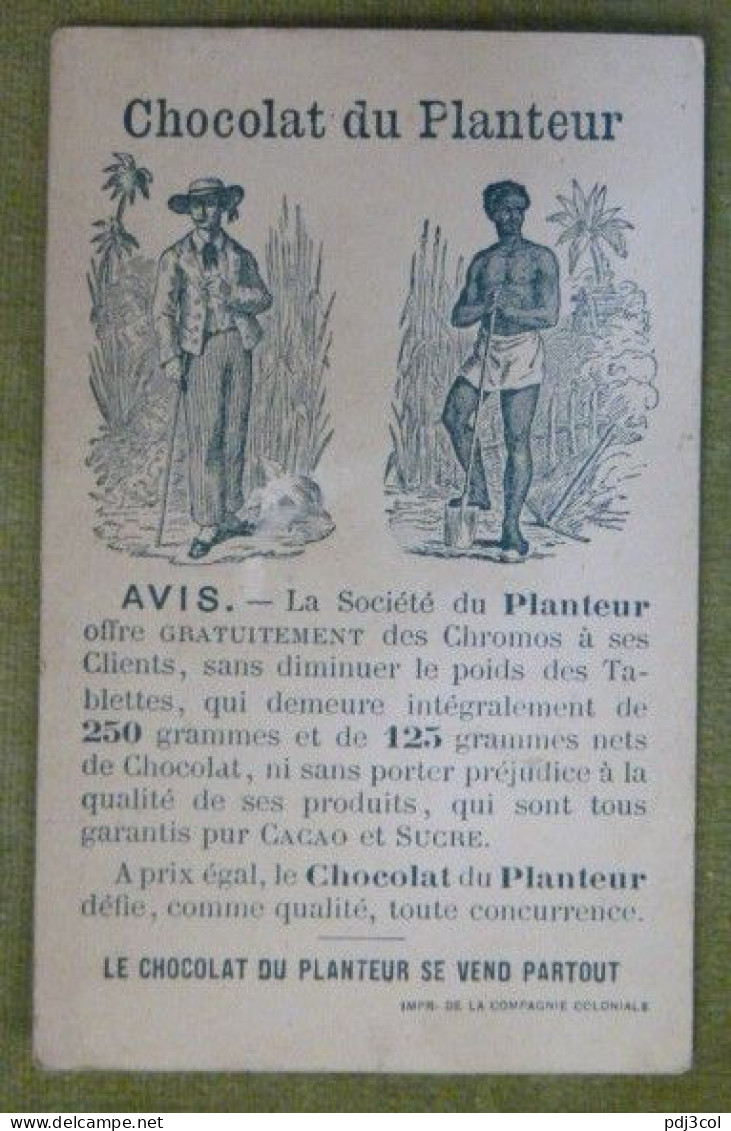 Expression Humoristique "Jeter De La Poudre Aux Yeux ! " - Publicité Chocolat Du Planteur - Other & Unclassified