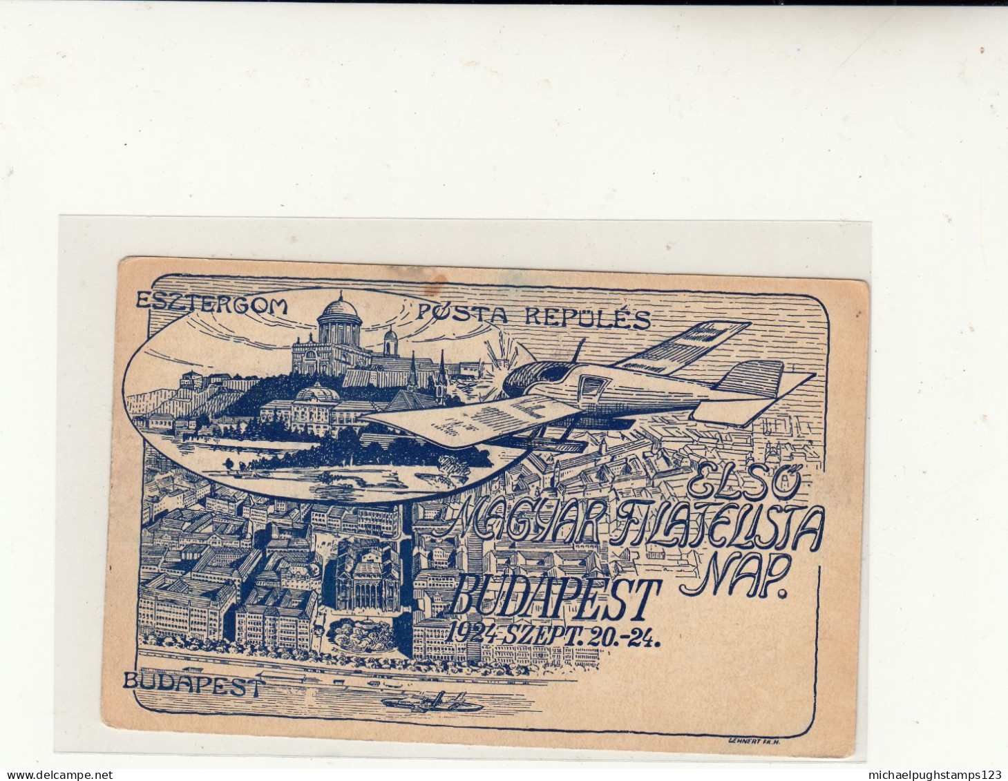 Hungary / Airmail Postcards - Other & Unclassified