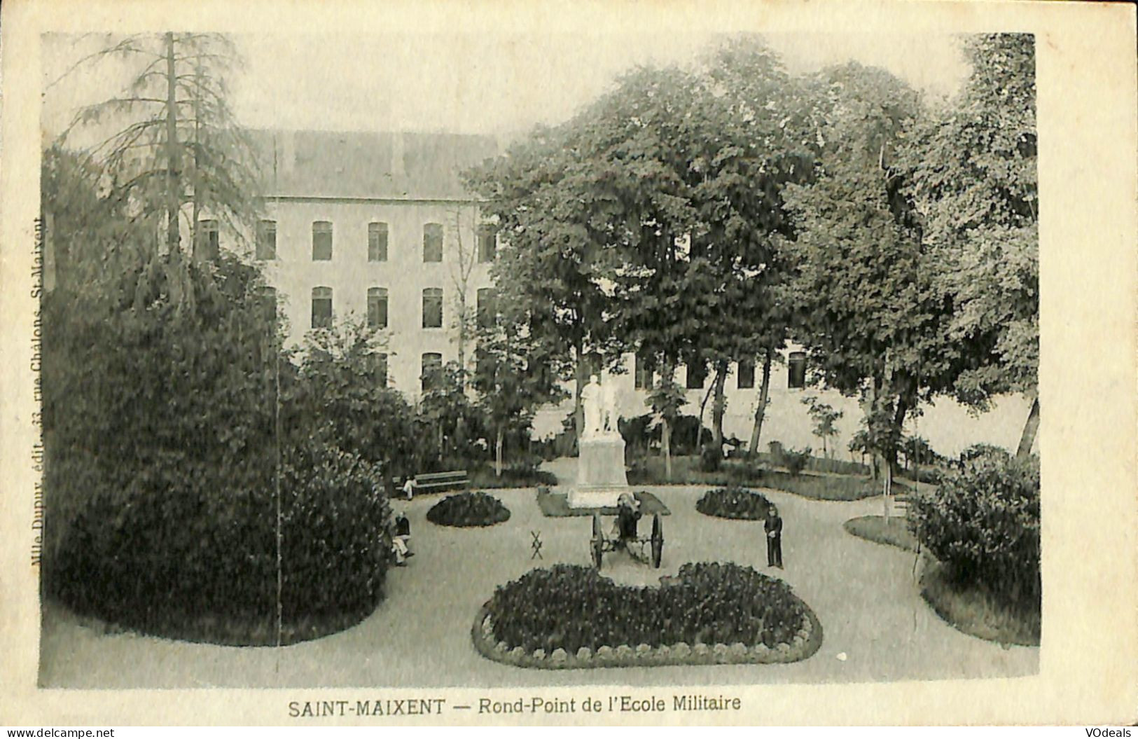 France - (79) Deux-Sèvres - Saint-Maixent - Rond-Point De L'Ecole Militaire - Saint Maixent L'Ecole