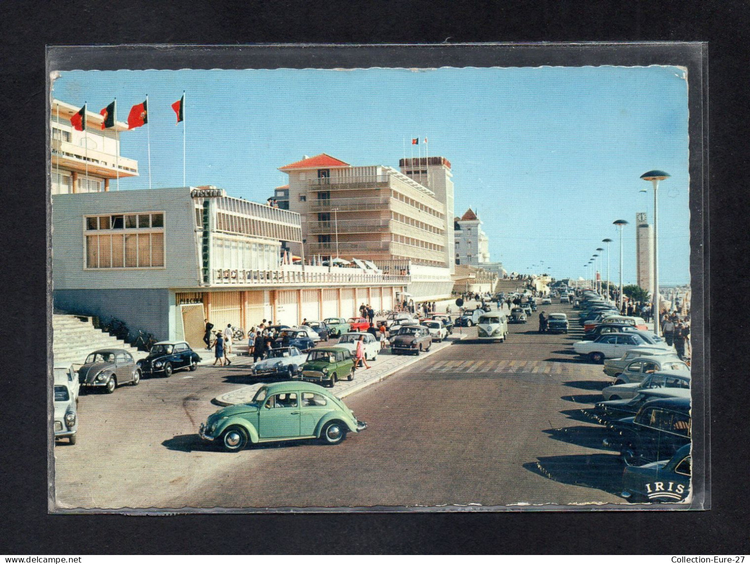 (24/04/24) PORTUGAL-CPSM FIGUEIRA DA FOZ - BELLE AUTOMOBILE COCCINELLE VOLKSWAGEN - Autres & Non Classés