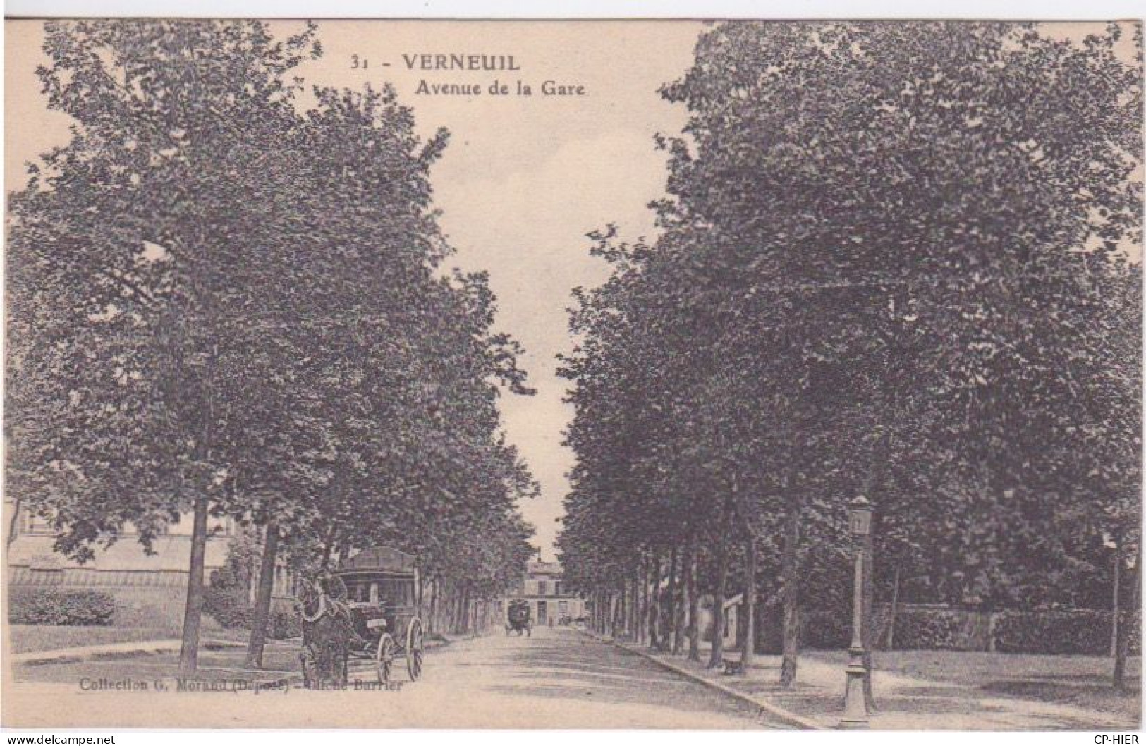 27 - EURE - VERNEUIL SUR AVRE - AVENUE DE LA GARE - Verneuil-sur-Avre