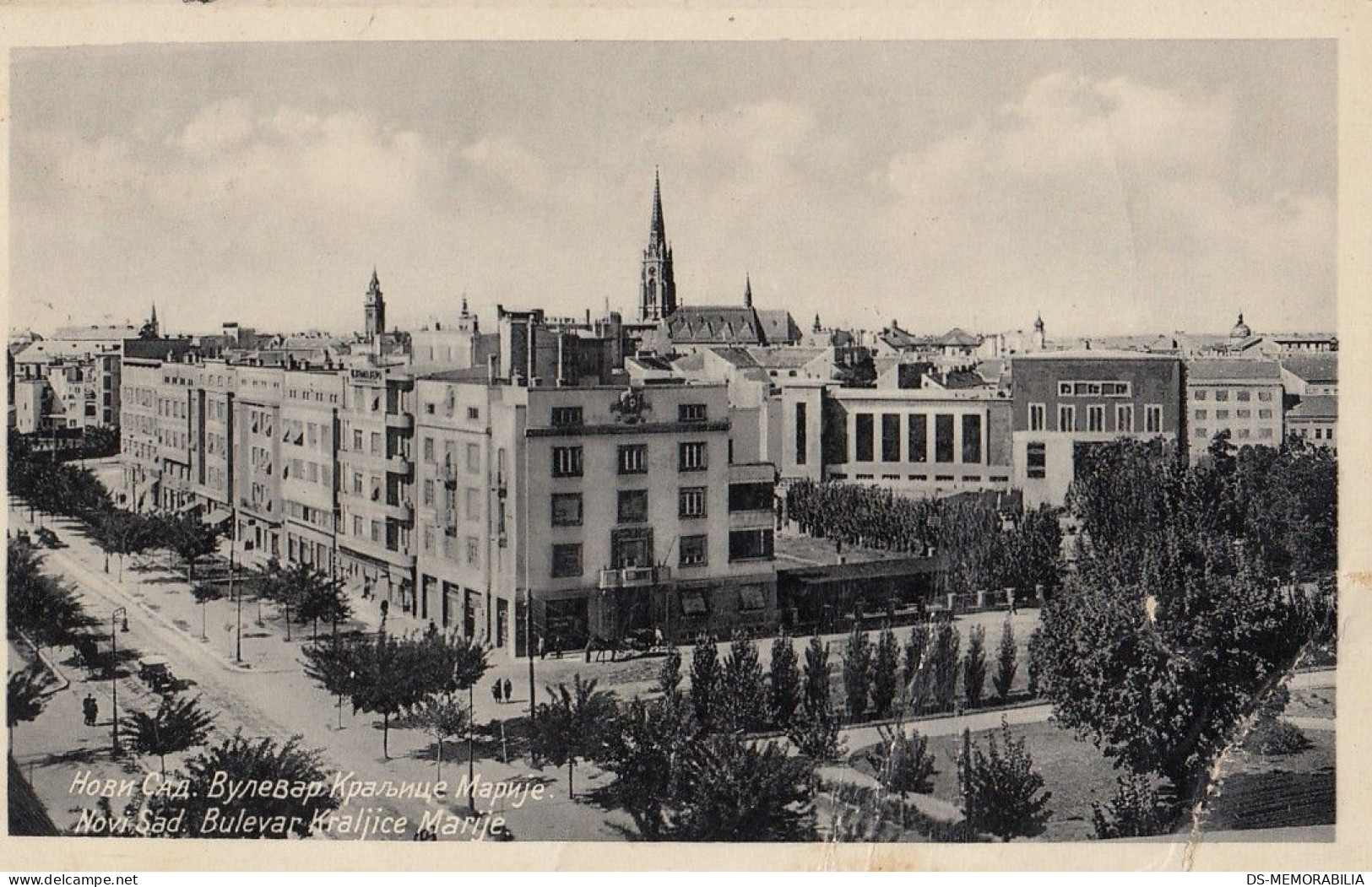 Novi Sad - Bulevar Kraljice Marije 1936 - Serbie