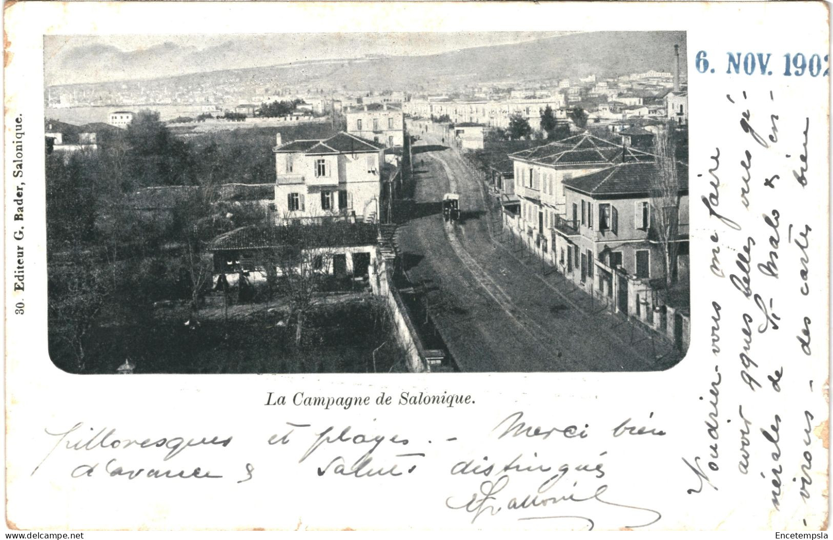 CPA Carte Postale Grèce Salonique  La Campagne De Salonique 1902  VM79974ok - Griechenland