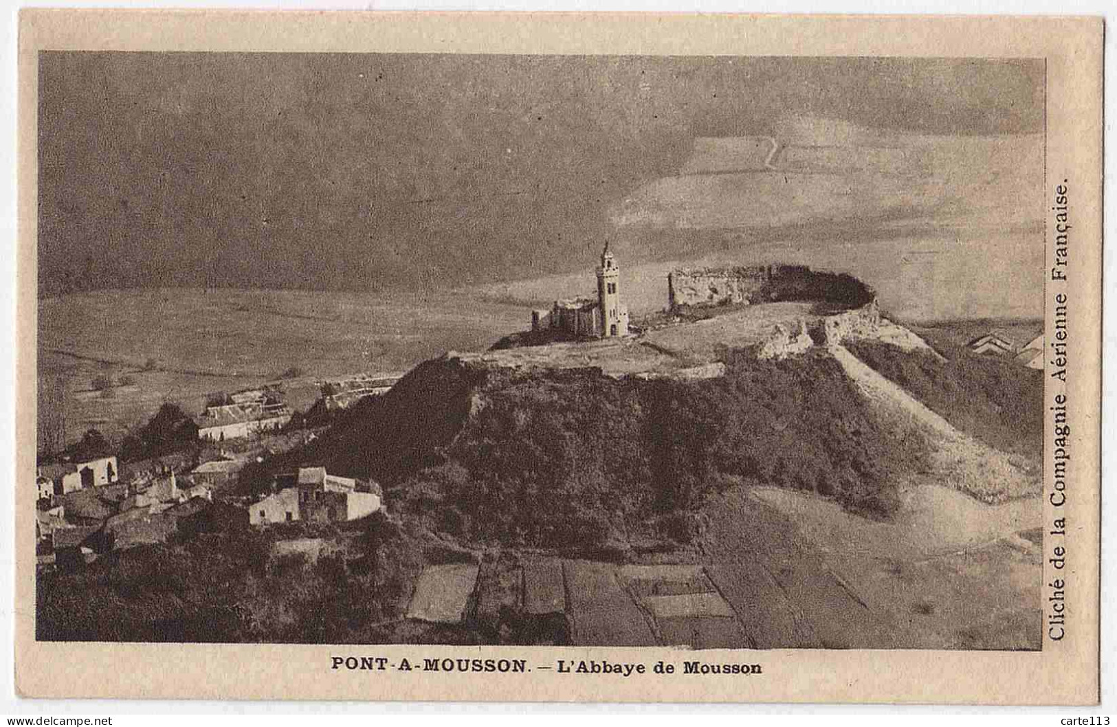 54 - B32661CPA - PONT A MOUSSON - Abbaye De Mousson - Parfait état - MEURTHE-ET-MOSELLE - Pont A Mousson