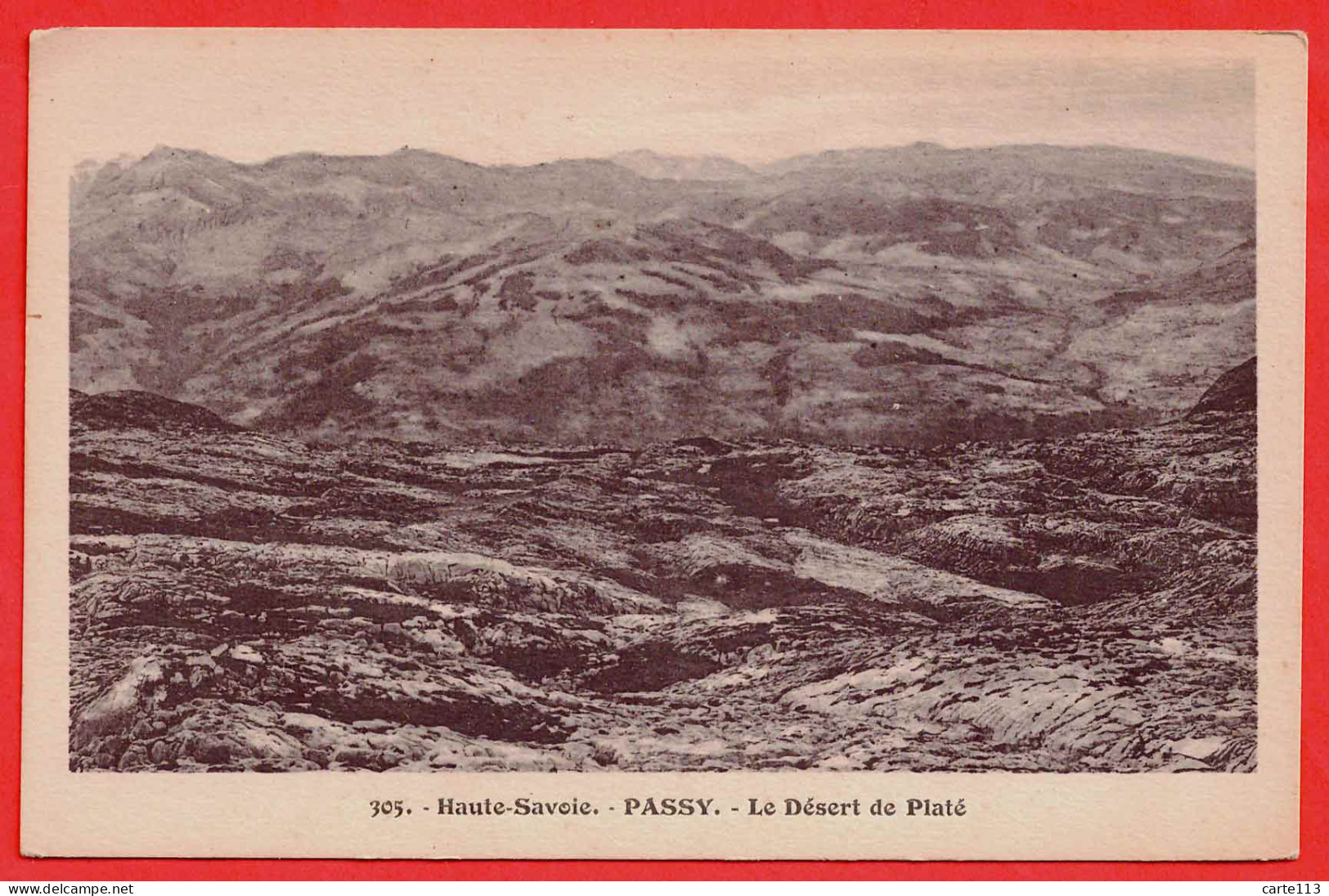 74 - B29918CPA - PASSY - Le Désert De PLATE - Très Bon état - HAUTE-SAVOIE - Passy