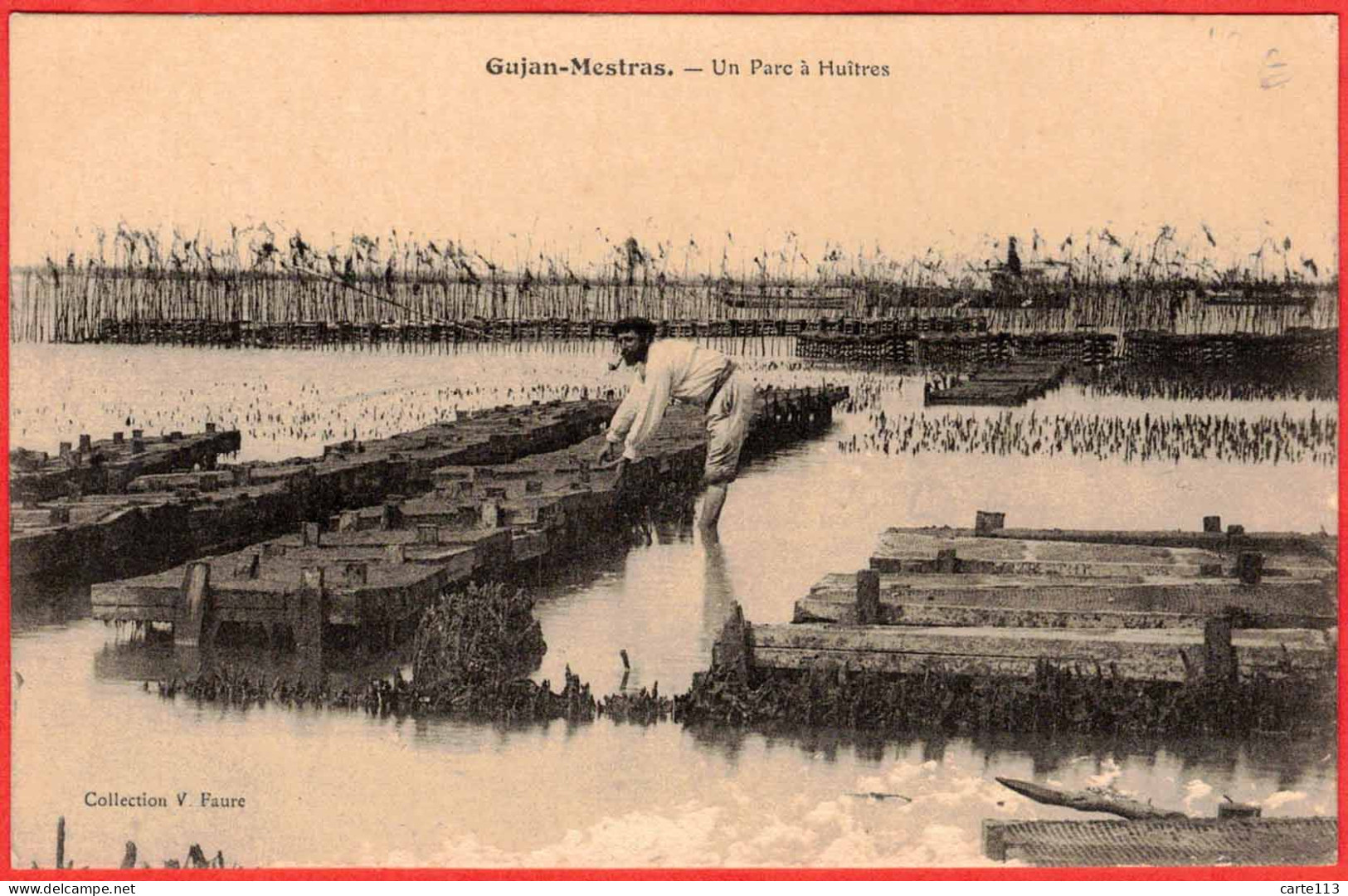 33 - 29820CPA - GUJAN-MESTRAS - Un Parc à Huitres - Bon état - GIRONDE - Gujan-Mestras