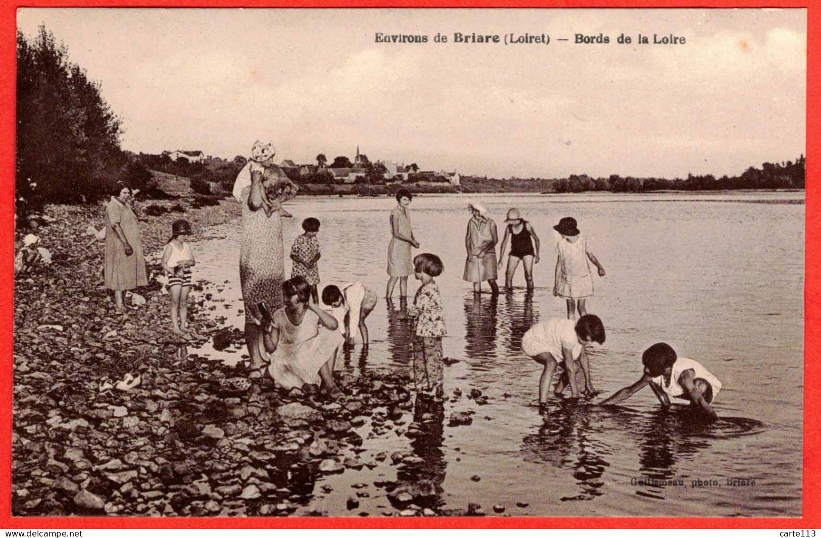 45 - B29393CPA - BRIARE - Bords De La Loire - Très Bon état - LOIRET - Briare