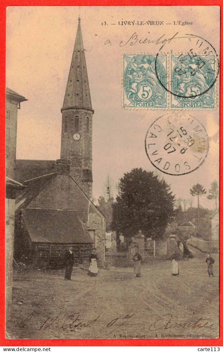 14 - B29342CPA - LIVRY LE VIEUX - L' Eglise - Très Bon état - CALVADOS - Other & Unclassified