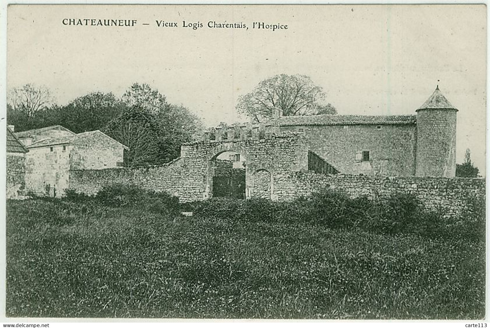 16 - B8846CPA - CHATEAUNEUF SUR CHARENTE - Vieux Logis Charentais, L'hospice - Parfait état - CHARENTE - Chateauneuf Sur Charente