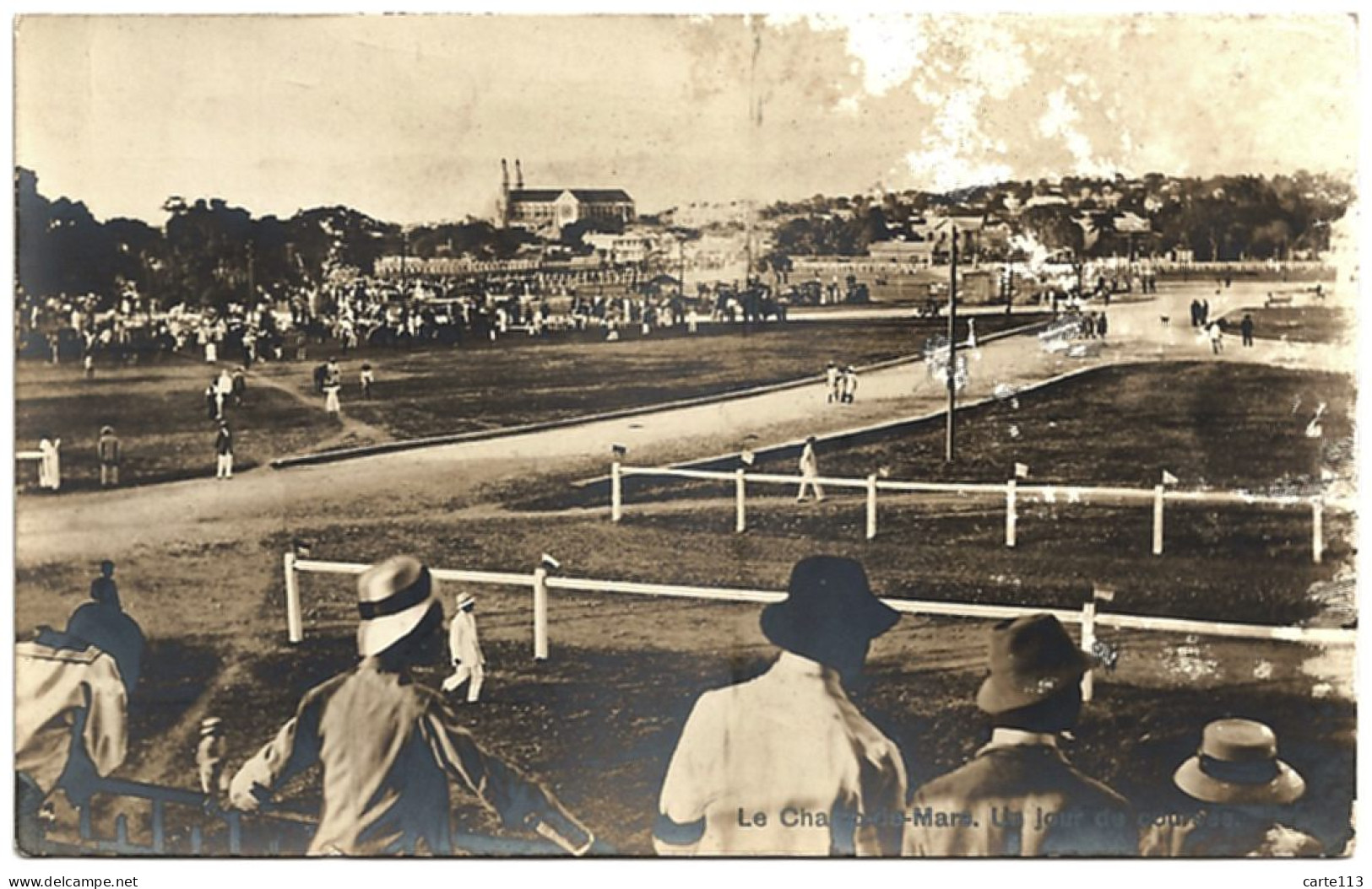 - B33596CPA - PORT AU PRINCE - HAITI - Le CHAMP De MARS  Un Jour De Courses - Assez Bon état - AMERIQUE - Haiti