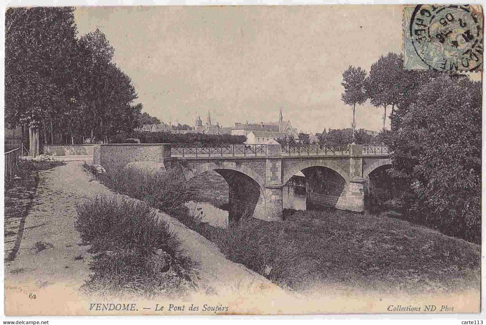 41 - B33386CPA - VENDOME - Le Pont Des Soupirs - Bon état - LOIR-ET-CHER - Vendome