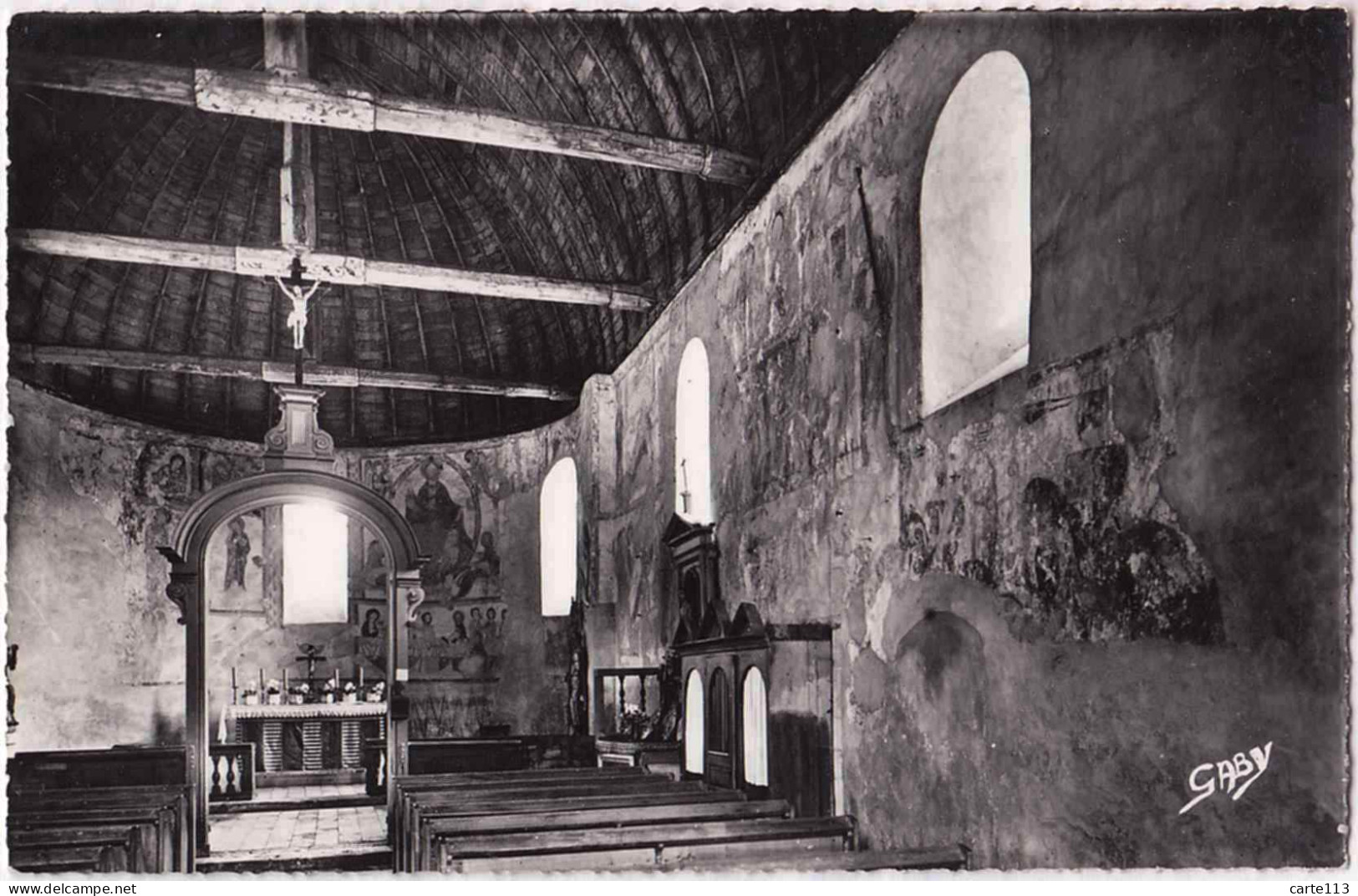 41 - B33377CPA - TROO - Eglise Saint Jacques Et Fresques - Très Bon état - LOIR-ET-CHER - Autres & Non Classés