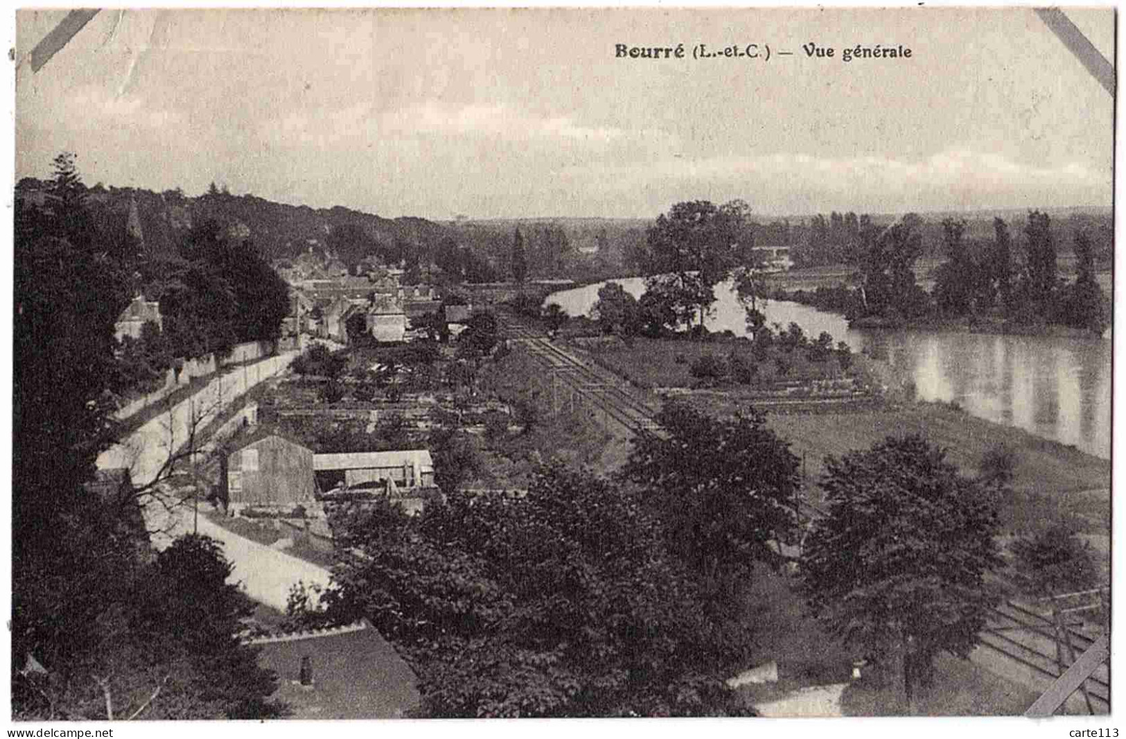 41 - B33331CPA - BOURRE - Vue Generale - Bon état - LOIR-ET-CHER - Autres & Non Classés