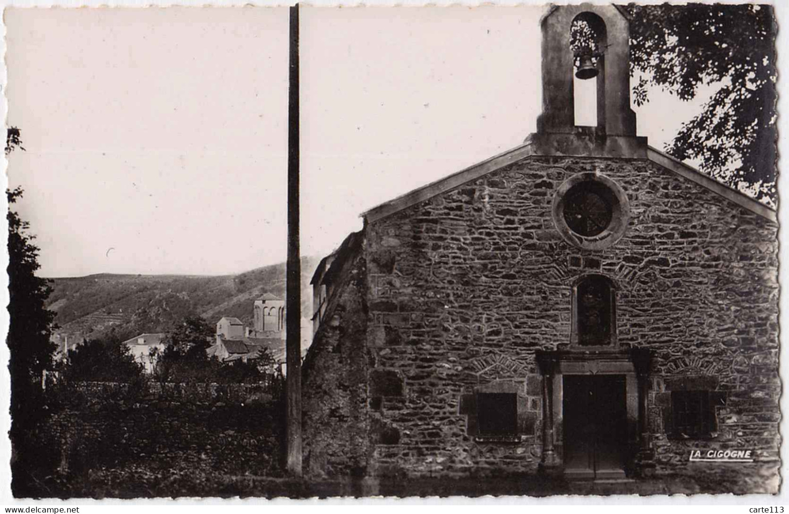 43 - B33263CPSM - BLESLE - Notre Dame De La Chaigne - Très Bon état - HAUTE-LOIRE - Blesle