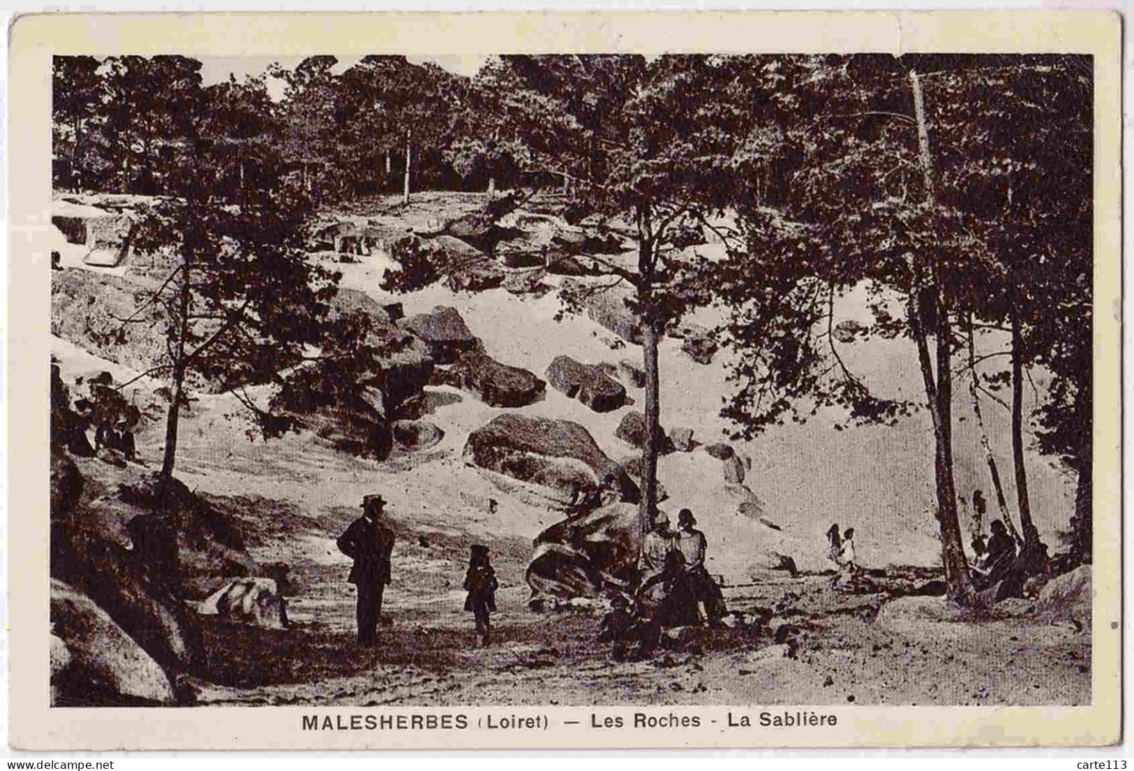 45 - B33217CPA - MALESHERBES - Les Roches, La Sabliere - Très Bon état - LOIRET - Malesherbes