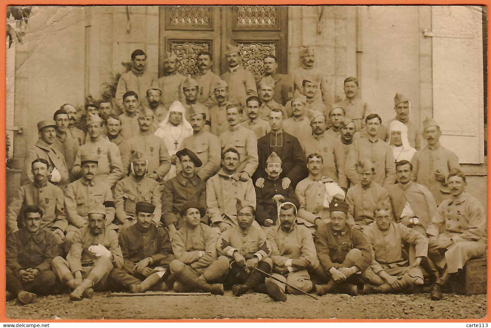 53 - B34180CPA - LAVAL - Carte Photo - Hopital  21 Bis Militaire (21 Juin 1918) - Bon état - MAYENNE - Laval
