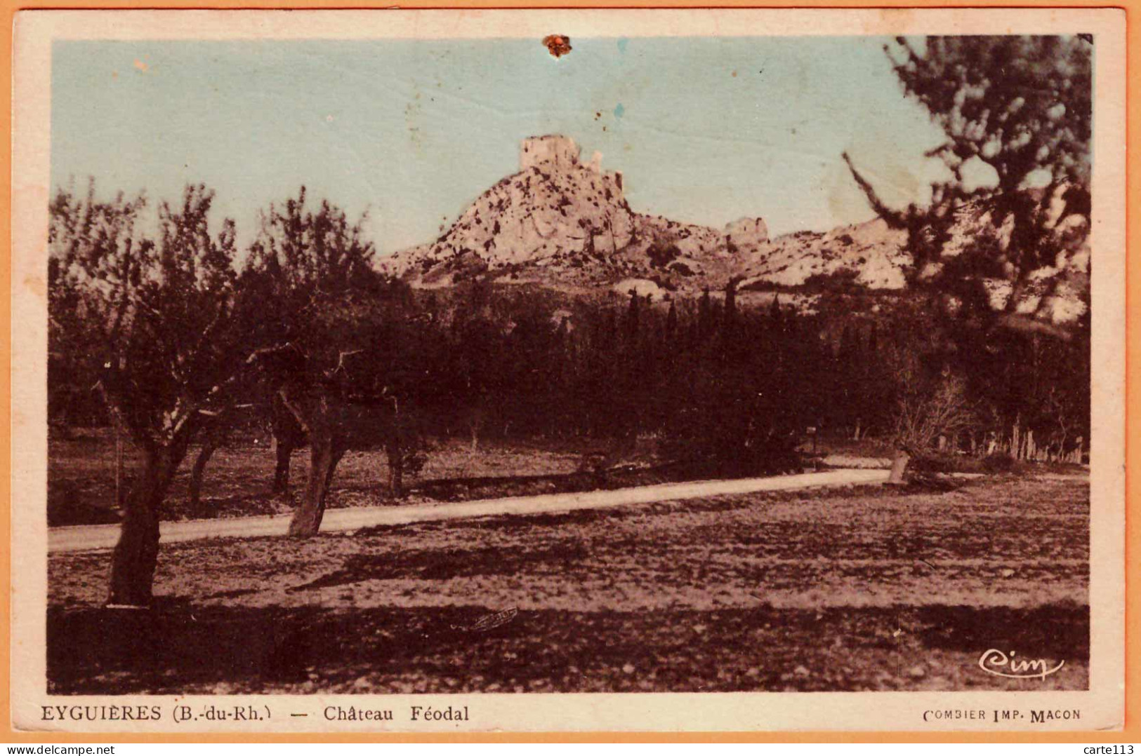 13 - B33868CPA - EYGUIERES - Château Feodal - Bon état - BOUCHES-DU-RHONE - Eyguieres