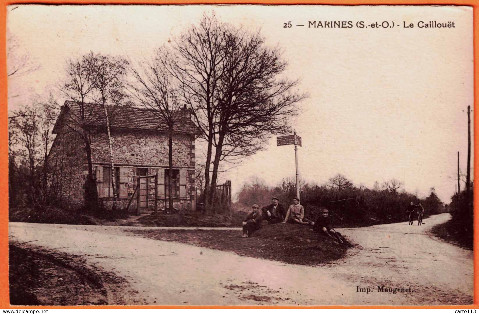 95 - B33865CPA - MARINES - Le Caillouet - Très Bon état - VAL-D'OISE - Marines