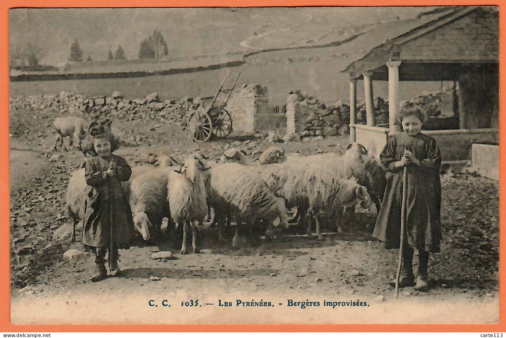 64 - T33778CPA - ARTIGUES - GRIP - Les Pyrénées - Bergeres Improvisées - Très Bon état - PYRENEES-ATLANTIQUES - Andere & Zonder Classificatie