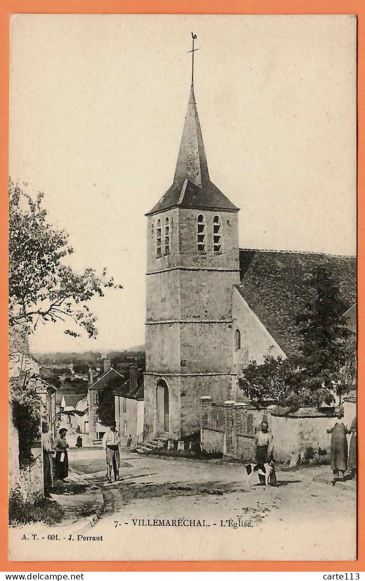 77 - B33721CPA - VILLEMARECHAL - L'Eglise - Très Bon état - SEINE-ET-MARNE - Andere & Zonder Classificatie