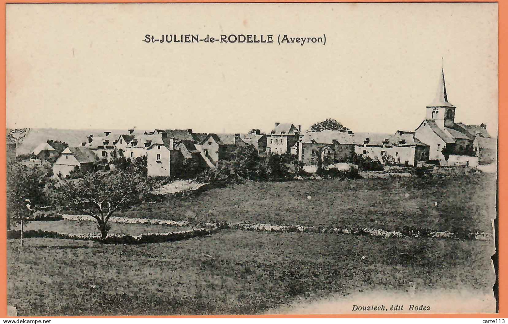 12 - B33724CPA - ST SAINT JULIEN DE RODELLE - Sans Légende - Vue Générale - Très Bon état - AVEYRON - Andere & Zonder Classificatie