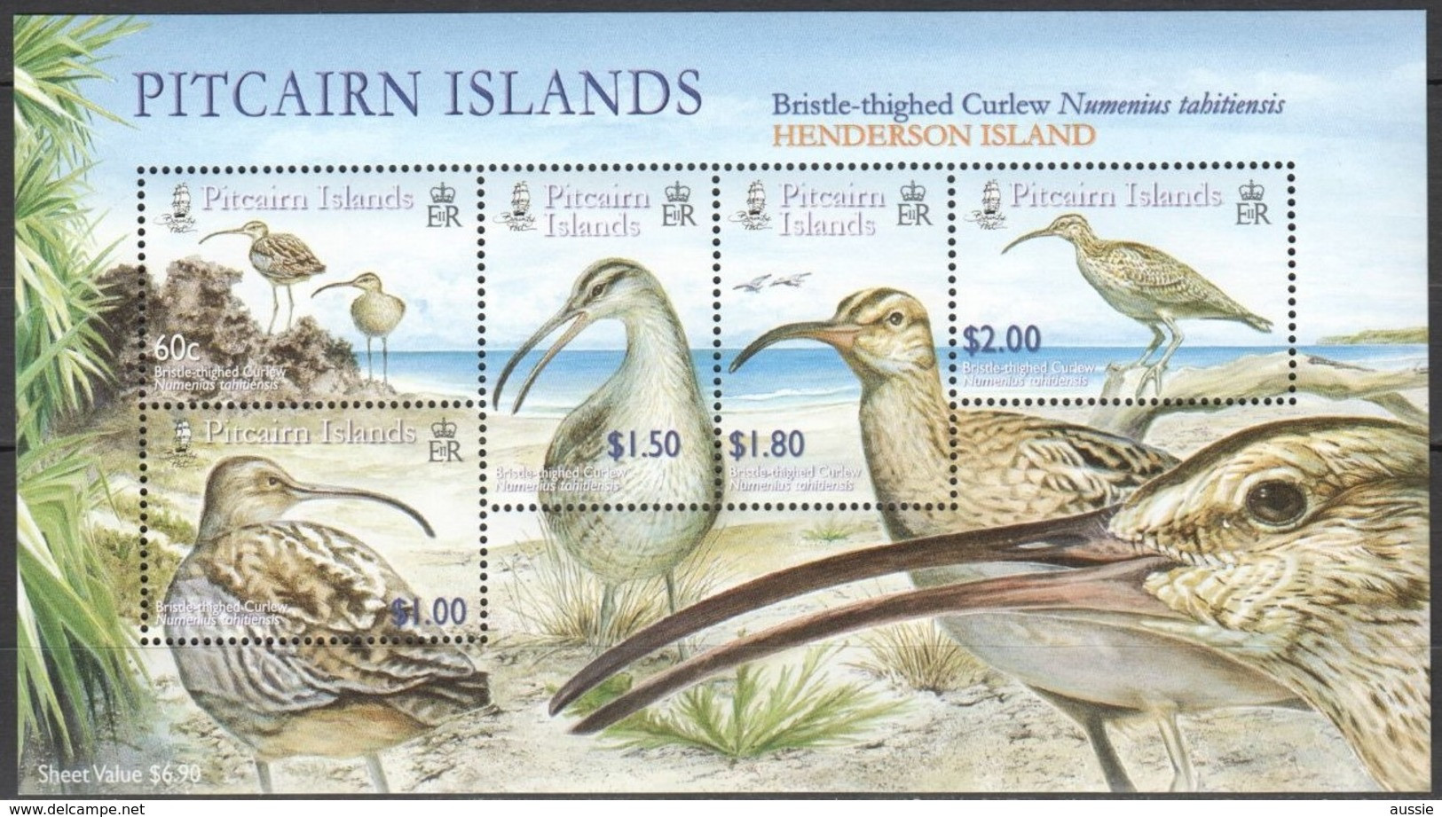 Pitcairn Islands 2005 Yvertn° Bloc 36 *** MNH Cote 14 € Faune Oiseaux Birds Vogels - Pitcairninsel