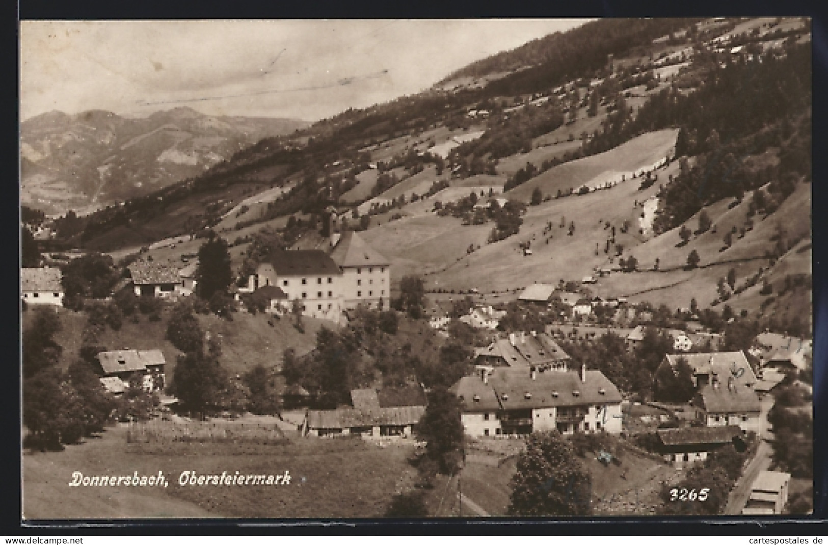 AK Donnersbach /Obersteiermark, Panorama  - Altri & Non Classificati