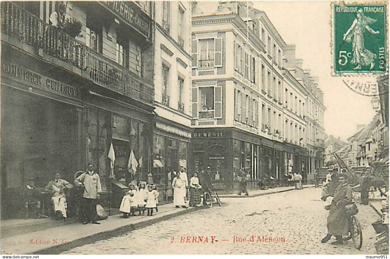 27 BERNAY - Rue D'Alençon - Bernay