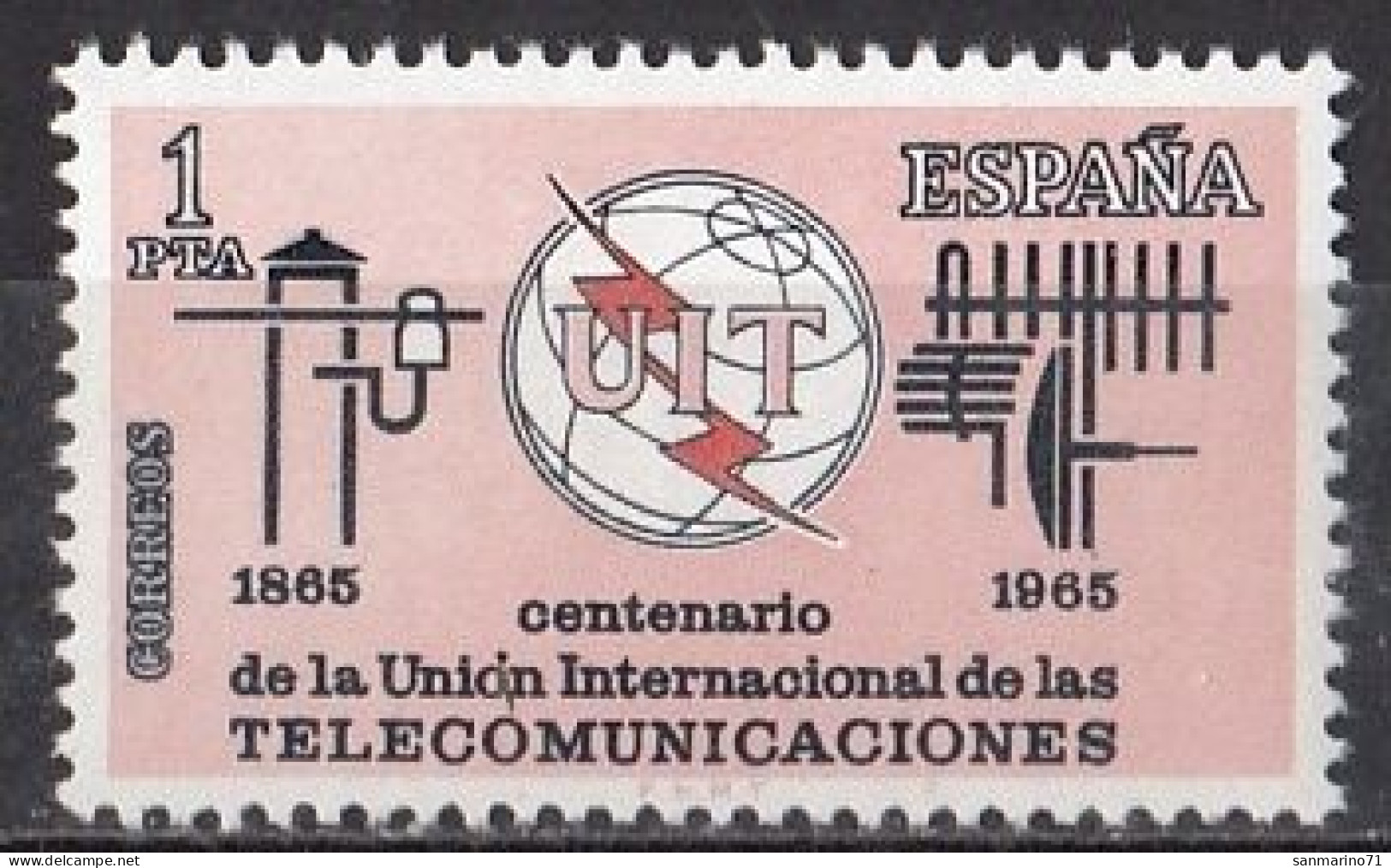 SPAIN 1551,unused - Télécom