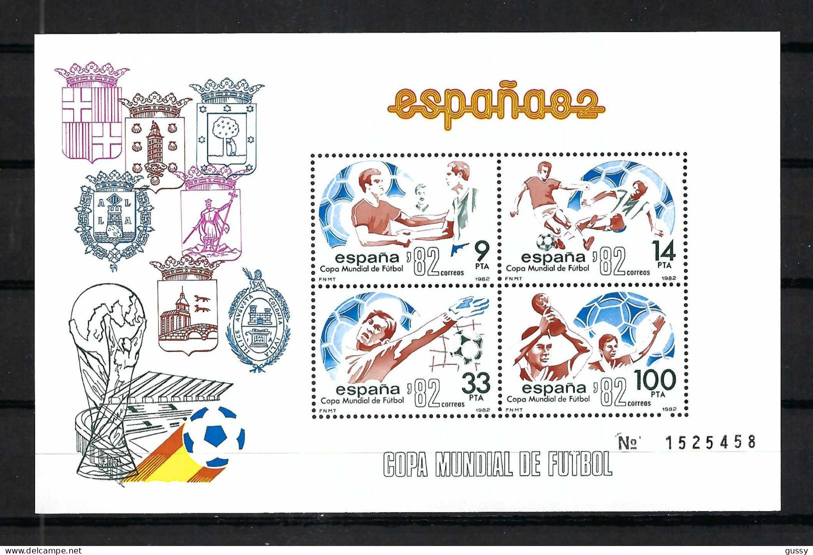 ESPAGNE Ca. 1962: B&F Neuf** *ESPANA '82" - 1982 – Spain