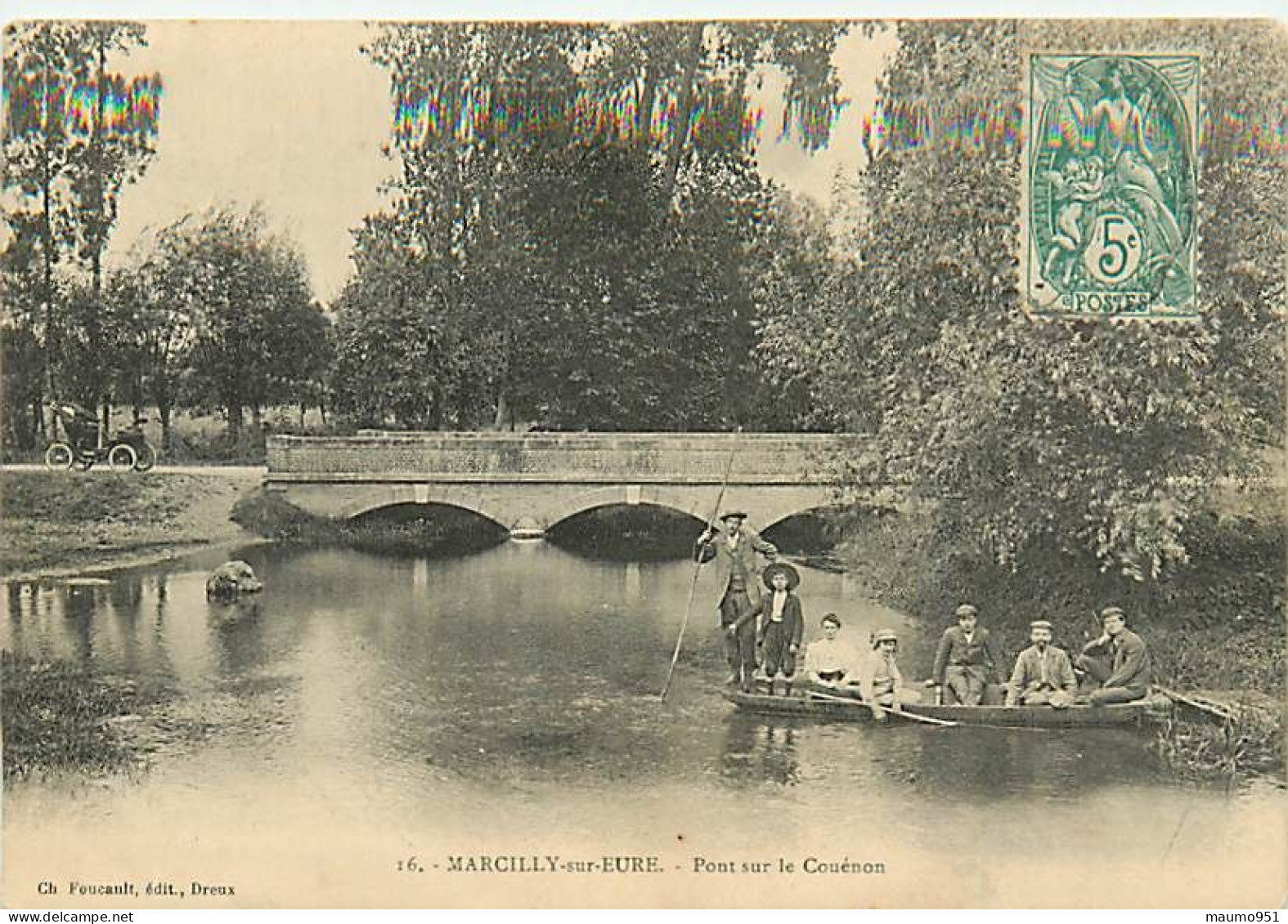 27 MARCILLY SUR EURE - Pont Sur Couenon - Marcilly-sur-Eure