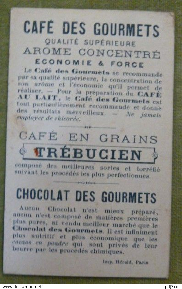 Expression Humoristique "Avoir Peur De Son Ombre" - Publicité Chocolat Des Gourmets - Altri & Non Classificati
