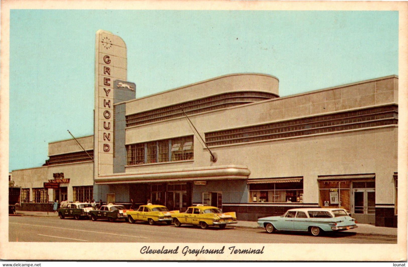 CLEVELAND GREYHOUNDTERMINAL CLEVELAND, OHIO - Automobile - Greyhound - Cleveland