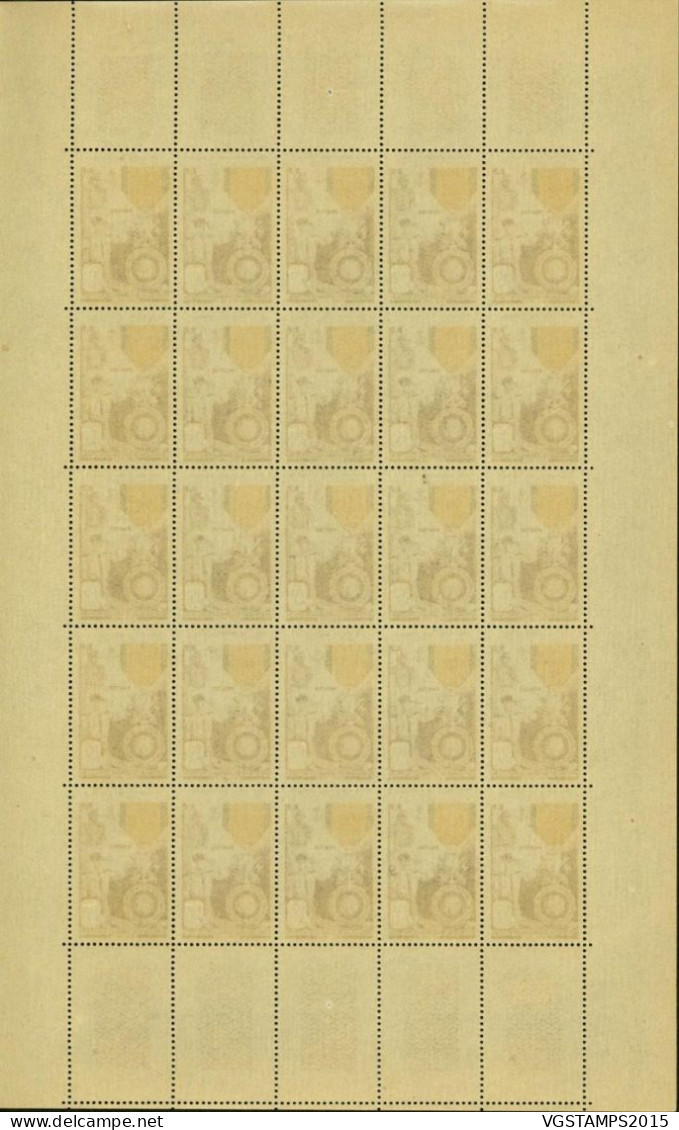 Côte Des Somalis 1952- Colonie Française - Timbres Neufs. Yvert Nr.: 284. Feuille De 25 Avec Coin Daté.. (EB) AR-02351 - Neufs